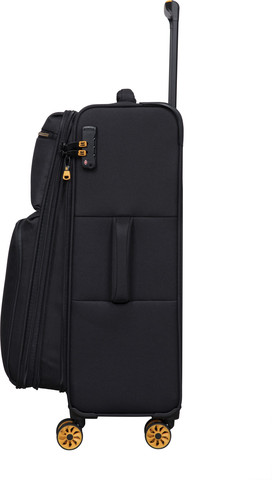 סט מזוודות בד קלות במיוחד 3 יח' 30/25/20 מבית IT Luggage דגם COMPARTMENT בצבע כתום